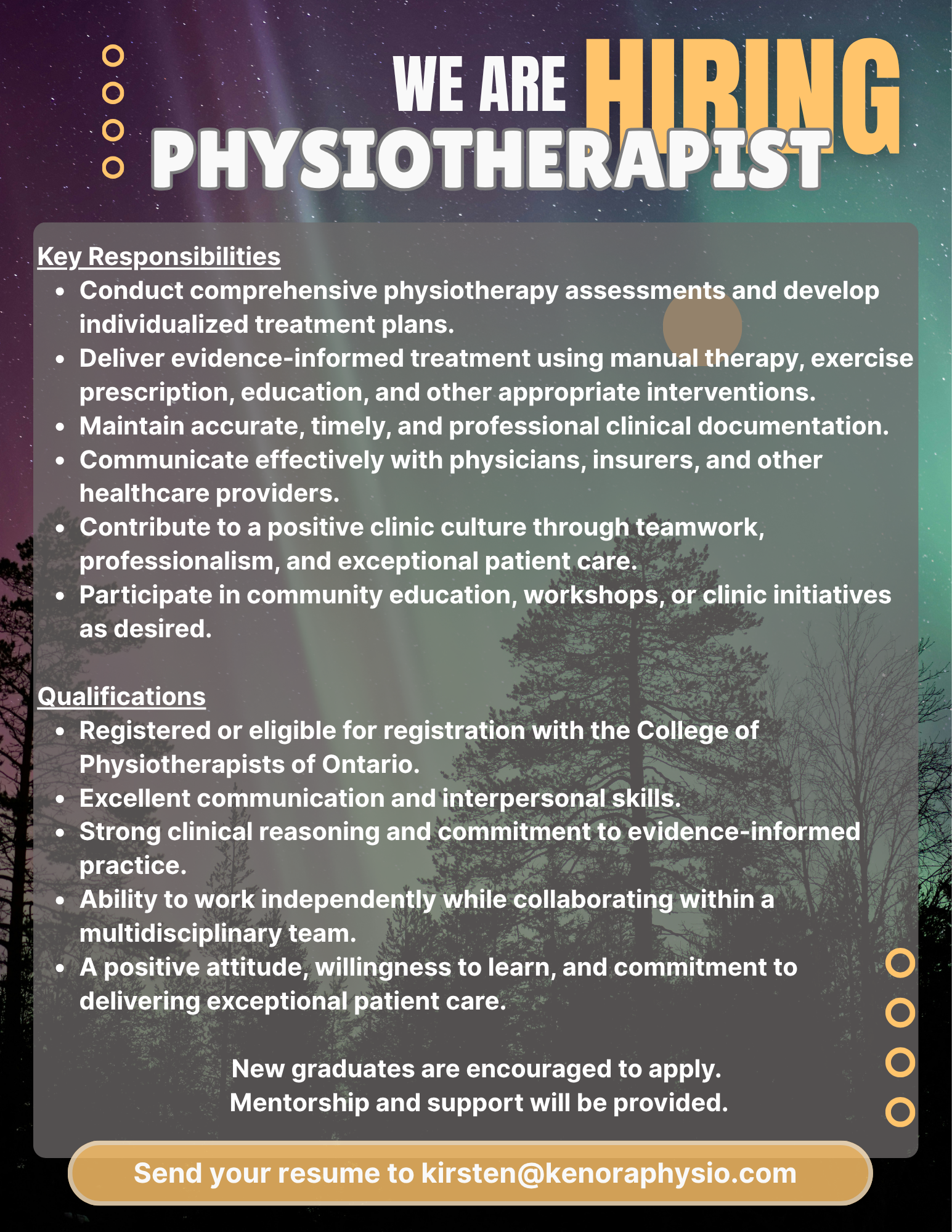 Job Posting